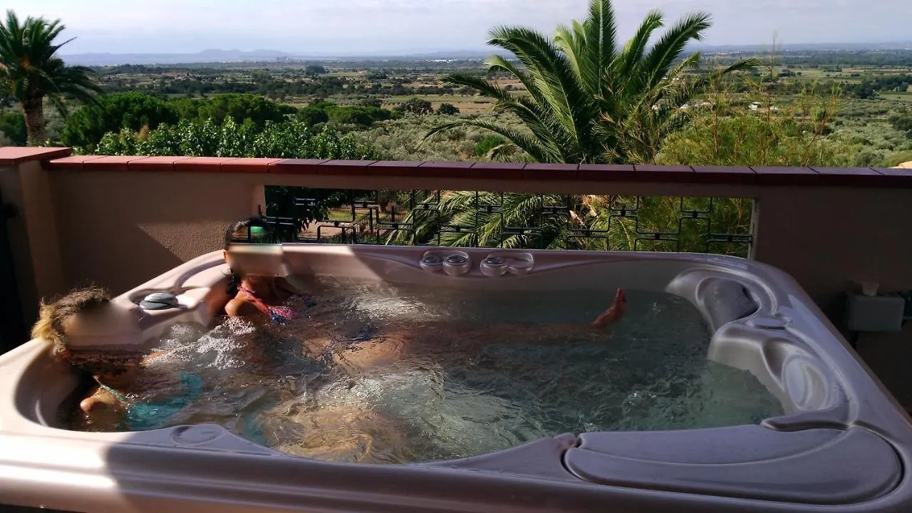 Suite & Spa Panoramic Olivars Pau Couette-café